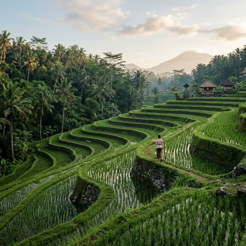 Bali rice terraces